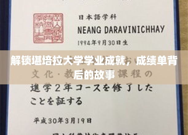 揭秘校园辉煌，堪培拉大学学子成绩单背后的励志篇章