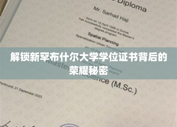 解锁新罕布什尔大学学位证书背后的荣耀秘密