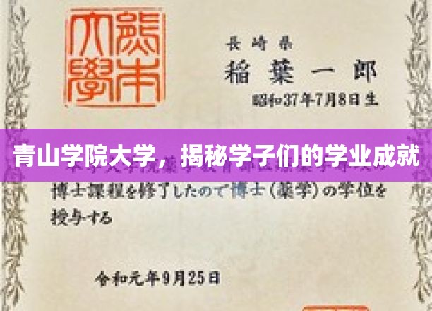 青山学院大学，揭秘学子们的学业成就