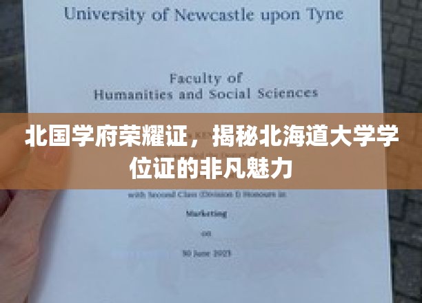 北海道大学学位证，诠释北国学府独特魅力的不凡凭证