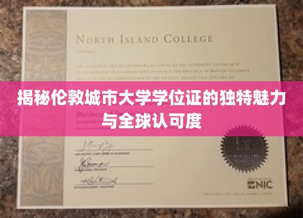 伦敦城市大学学位证书的独特魅力与全球认可度