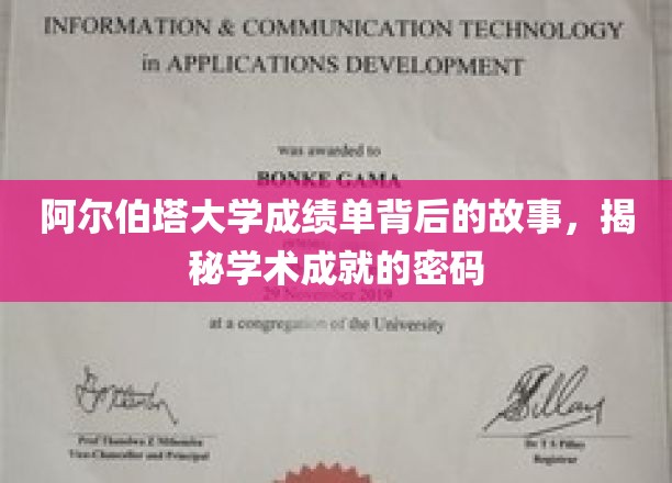 探寻阿尔伯塔大学成绩单里的智慧火花