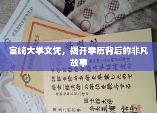 宫崎大学文凭，探寻学历背后的传奇之旅