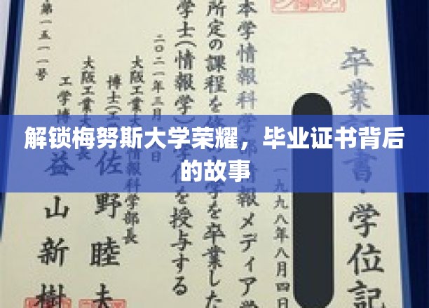 探寻梅努斯荣耀，毕业证书背后的传奇历程