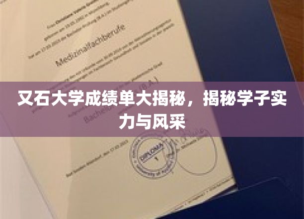 又石大学学子风采展，成绩单背后的实力与荣耀