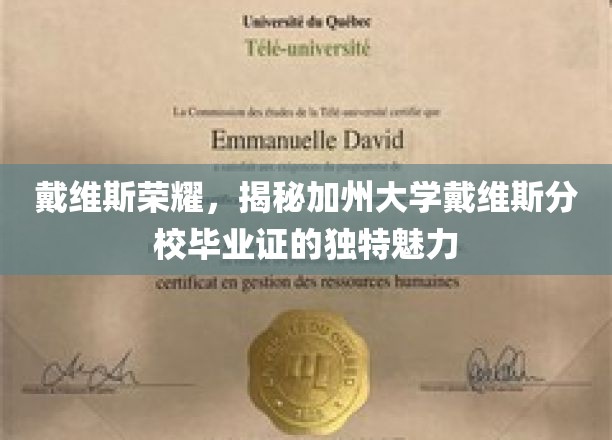 探寻加州戴维斯毕业证背后的独特光环，戴维斯荣耀揭秘记