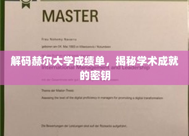解码赫尔大学成绩单，揭秘学术成就的密钥