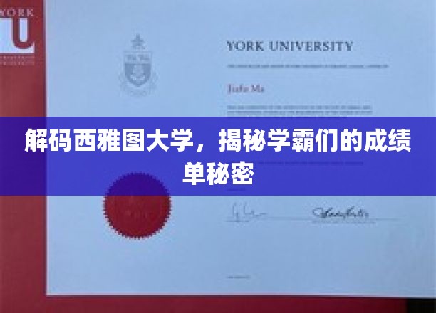 揭秘西雅图大学学霸的秘密档案，卓越背后的成绩单奥秘