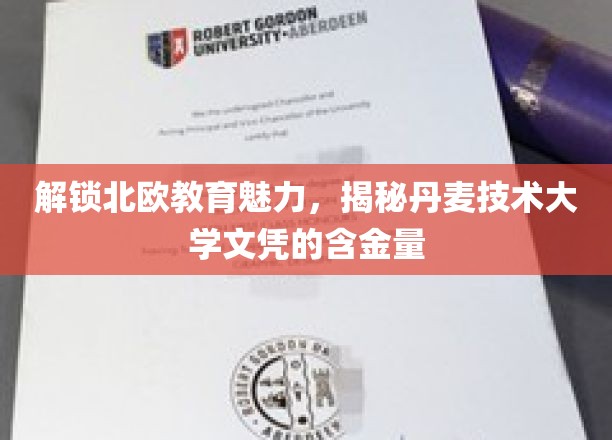 探秘丹麦技术大学，北欧教育之光下的卓越文凭价值