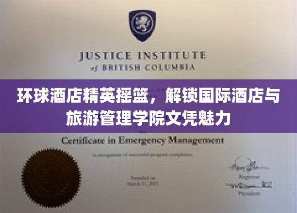 环球酒店精英摇篮，国际酒店与旅游管理学院文凭的独特魅力
