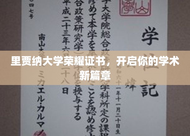 里贾纳大学荣耀见证，成就非凡学术之旅