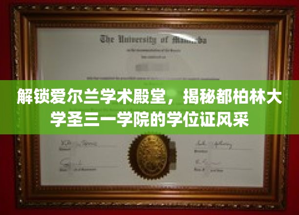 探秘都柏林圣三一，一睹爱尔兰顶尖学府学位证书的荣耀风采