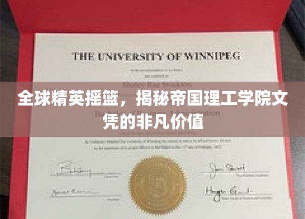 帝国理工学院文凭，揭秘全球精英摇篮的非凡魅力