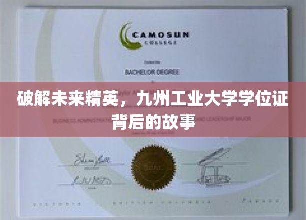 破解未来精英，九州工业大学学位证背后的故事