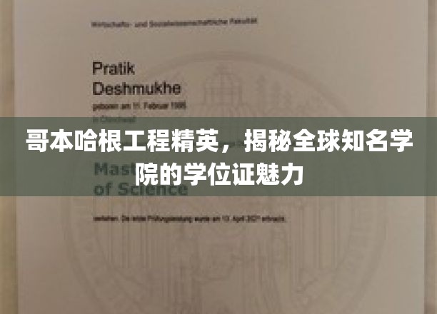 哥本哈根顶尖学府，探索学位证书背后的世界奥秘