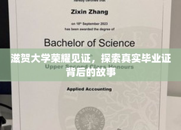 滋贺大学荣耀见证，探寻毕业证背后的真实故事