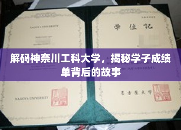 探寻神奈川工科大学，学子成绩单背后的成长足迹
