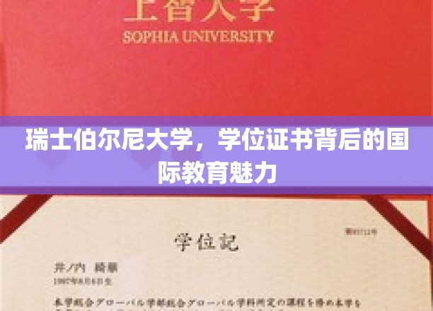 瑞士伯尔尼大学，解锁学位证书背后的全球教育风采