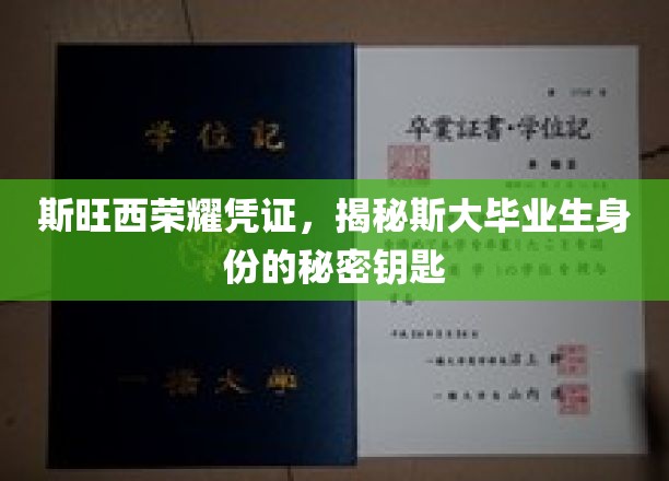 斯旺西荣耀凭证，解锁斯大毕业生身份的神秘钥匙