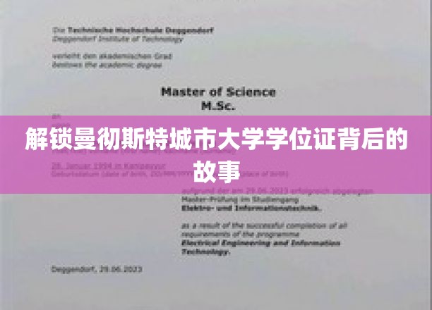 探秘曼大学位证，揭开背后的精彩历程