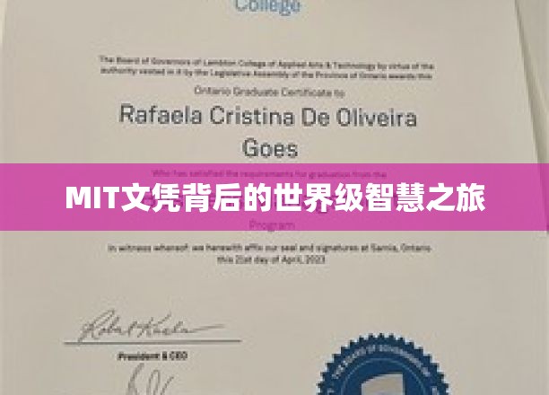 探索MIT文凭背后的全球顶尖智慧征程