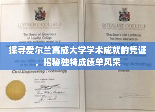 解码高威大学卓越成就，一窥独特成绩单背后的学术魅力