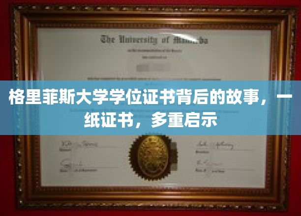 一纸学位，多面人生，格里菲斯大学证书背后的感人篇章