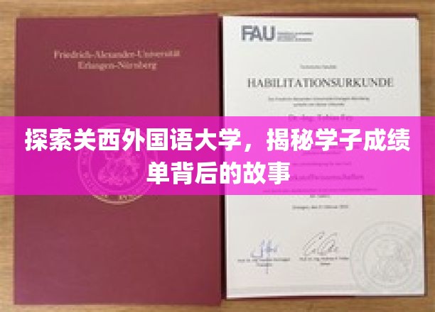 解码关西外国语大学，学子成绩单背后的留学传奇