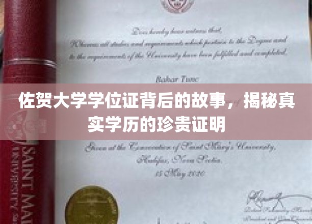 佐贺大学学位证背后的故事，揭开真实学历的珍贵证明面纱