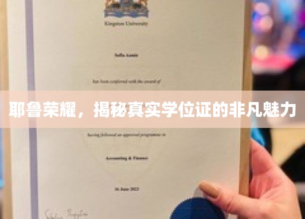 探寻耶鲁荣耀，学位证的神秘光环与非凡价值