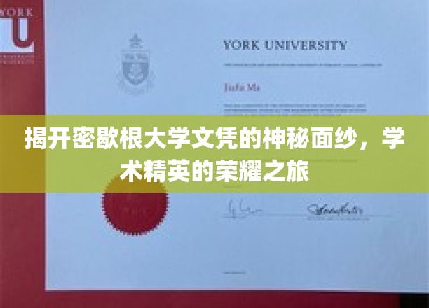 探索密歇根大学文凭背后的传奇故事，精英学子荣耀之路全解析