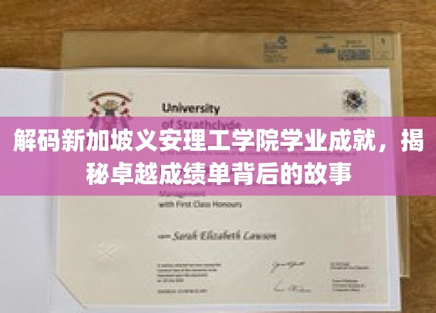 解码新加坡义安理工学院学业成就，揭秘卓越成绩单背后的故事