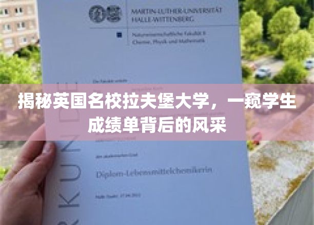 英国拉夫堡大学揭秘，学生成绩单背后的璀璨风采