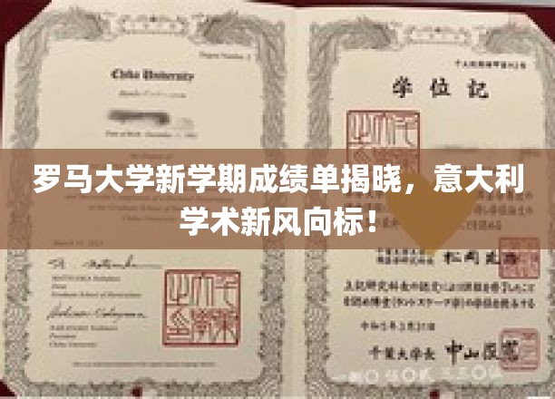 罗马大学新学期成绩揭晓，引领意大利学术潮流新篇章