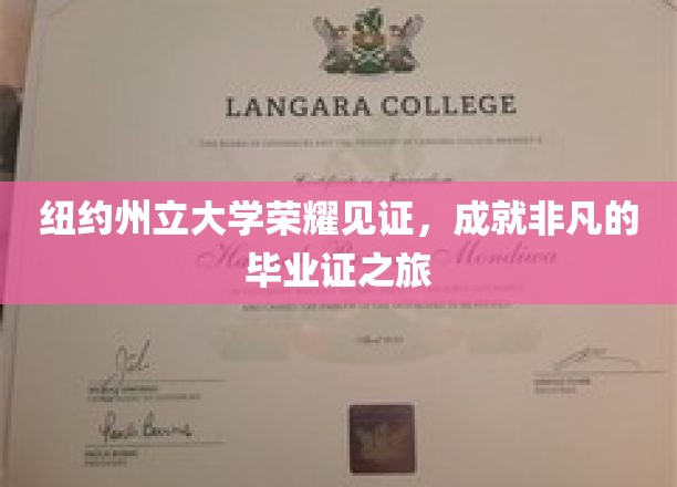 纽约州立荣耀殿堂，开启非凡毕业证荣耀之旅