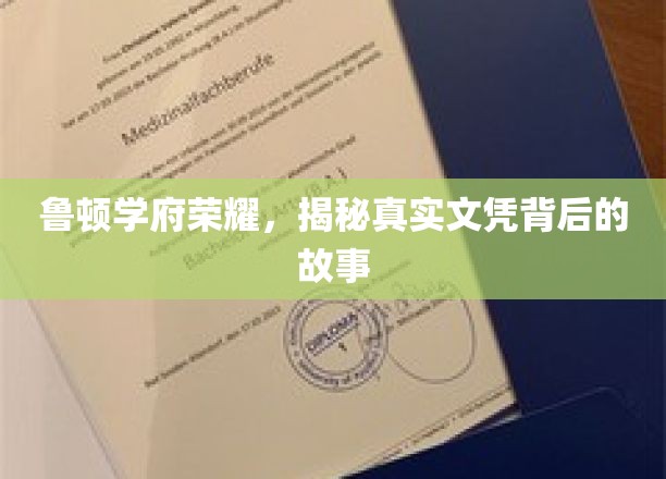 鲁顿学府辉煌探秘，文凭背后不为人知的真实传奇