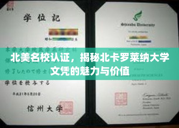 北美名校光环下的北卡罗莱纳大学，文凭背后的非凡魅力与深远价值