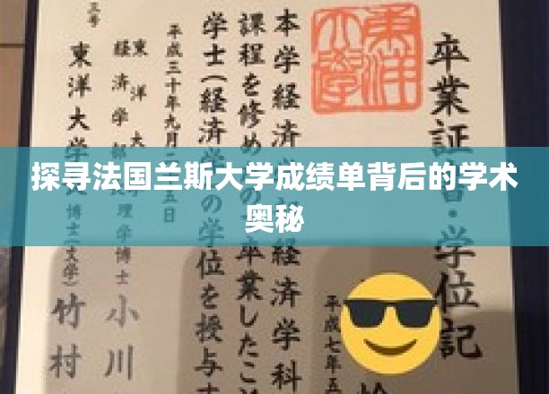 揭开法国兰斯大学成绩单背后的学术秘密