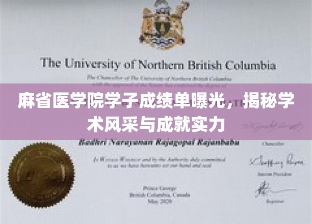 麻省医学院学霸风云录，一纸成绩单诠释学术辉煌与卓越实力