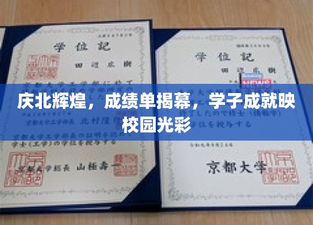 庆北荣耀绽放，学子佳绩照亮校园辉煌之路