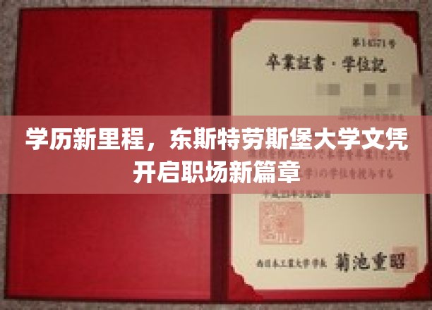 东斯特劳斯堡大学学历助你攀登职场高峰新起点
