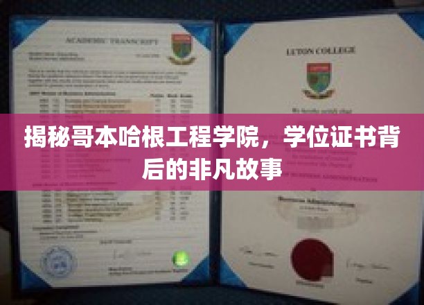 哥本哈根工程学院，学位证书背后的传奇之旅
