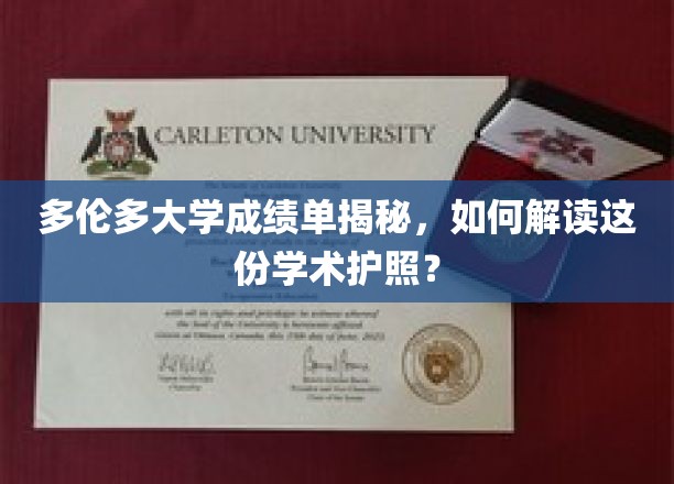 多伦多大学成绩单揭秘，如何解读这份学术护照？