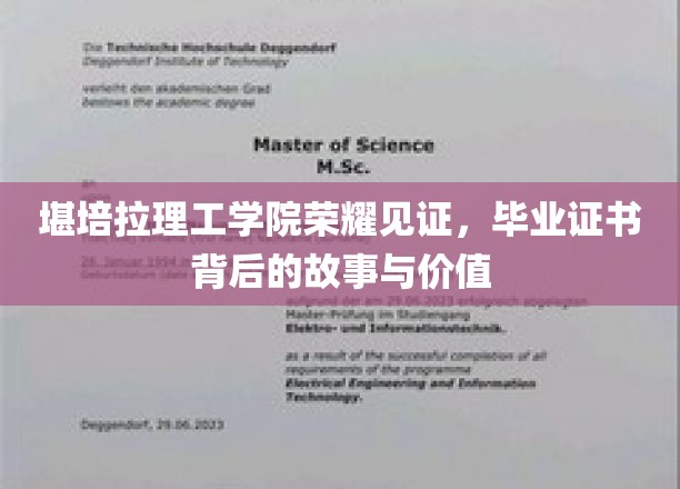 堪培拉理工学院荣耀见证，毕业证书背后的故事与价值