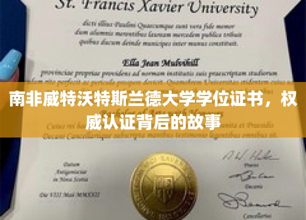 南非威特沃特斯兰德大学学位证书，权威认证背后的故事