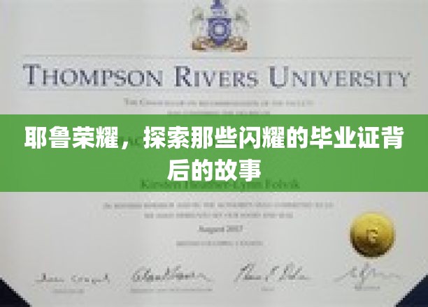 耶鲁之光，揭秘毕业证书背后的璀璨人生轨迹