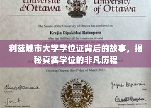 利兹城市大学学位证背后的传奇，探寻非凡学位的诞生之路