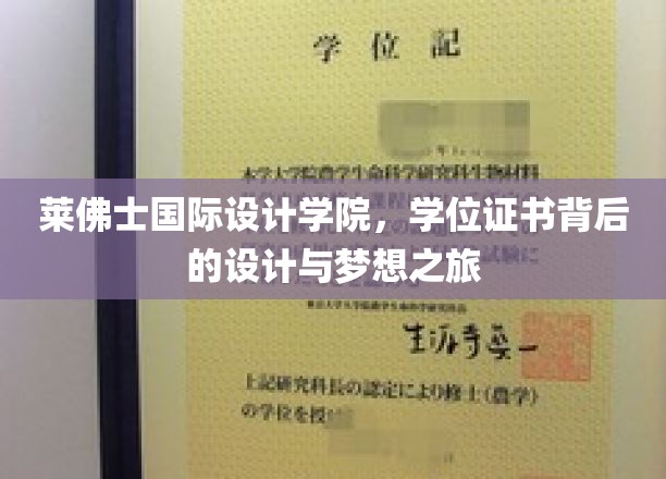 设计梦想启航点，揭秘莱佛士国际设计学院学位证书背后的艺术奥秘