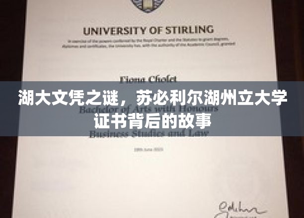 湖大文凭之谜，苏必利尔湖州立大学证书背后的故事
