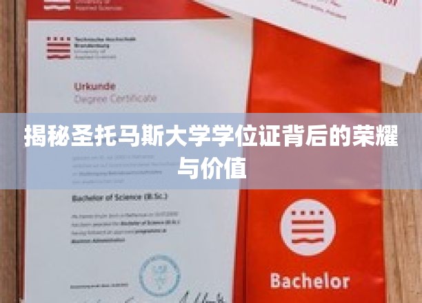 揭秘圣托马斯大学学位证背后的荣耀与价值